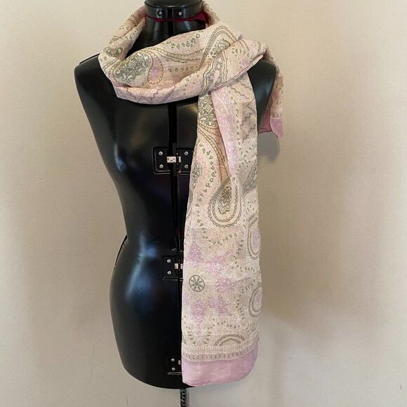 Pasley Lightweight Sheer Boho Womens Scarf - Picture 1 of 3